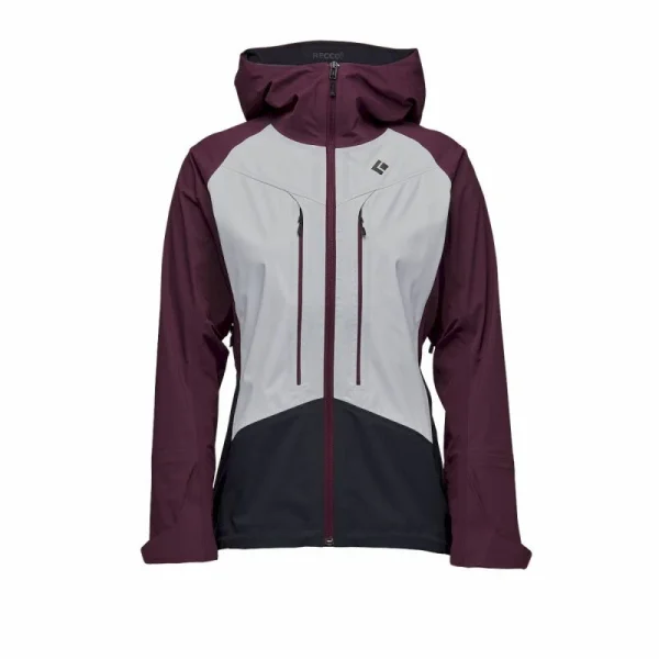 Top 10 ✔️ Black Diamond Dawn Patrol Hybrid Shell – Veste ski femme ⌛ meilleure qualité 1