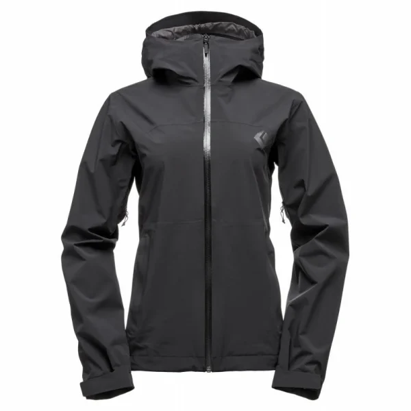 Offres ⌛ Black Diamond Stormline Stretch Rain Shell – Veste imperméable femme 👏 qualité supérieure 1