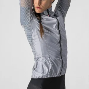 Remise 👏 Castelli Aria Shell – Veste vélo femme 👍 pas cher en vente 13