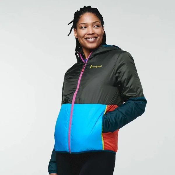 Remise 🎁 Cotopaxi Teca Cálido Hooded Jacket – Veste coupe-vent femme 🔥 soldes de Noël 1