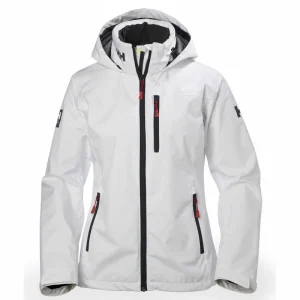 Acheter ⭐ Helly Hansen Crew Hooded Midlayer Jacket – Veste imperméable femme 🎉 vente à bas prix 15