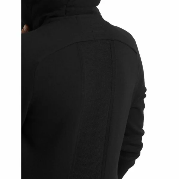 Remise 😀 Icebreaker ZoneKnit Insulated LS Zip Hoodie – Polaire en laine mérinos femme I Hardloop 🌟 boutique pas cher 7