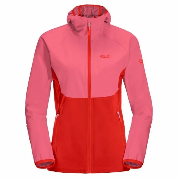 Budget 🔔 Jack Wolfskin Go Hike Softshell – Veste softshell femme 🎉 en vente 1