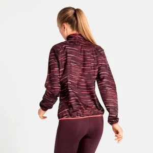 Meilleure vente 👏 Odlo Essential Light Print – Veste softshell femme 🎁 en ligne vente 12