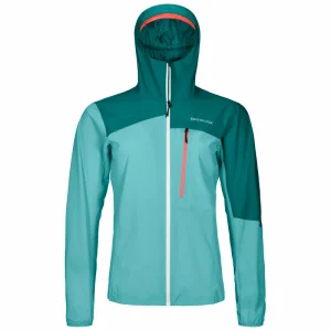 Nouveau 💯 Ortovox 2.5L Civetta Jacket – Veste imperméable femme 😍 bas prix 10