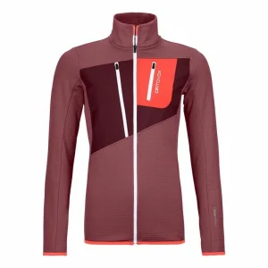 Sortie 🤩 Ortovox Fleece Grid Jacket – Polaire femme ✨ site pas cher 11