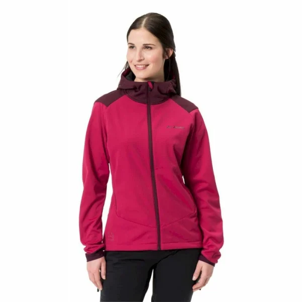 achat Bon marché ❤️ Vaude Qimsa Softshell Jacket – Veste vélo femme 💯 3